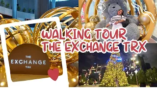 Walking Tour at New Shopping mall in KL " The Exchange TRX "