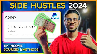 5 REAL Online Side Hustles Anyone Can Do In 2024!