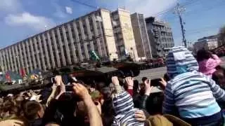 Парад 70 лет победы, Тверская, Москва, 9 мая 2015