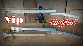 Súng ná cao su vip|cò kẹp bi chế đơn giản hiệu quả|vip slingshot|manufacturing ball clamp|Manvlog.