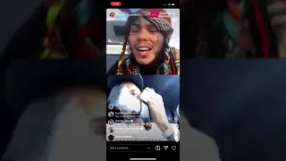 6IX9INE ADDED LIL REESE TO THE LIVE AN THIS HAPPENED 😭😭😭