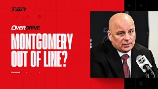 Were Jim Montgomery's comments out of line? | OverDrive Hour 1 | 04-24-24