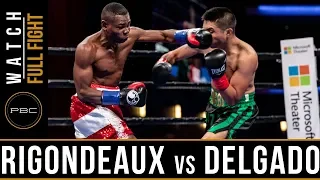 Rigondeuax vs Delgado FULL FIGHT: January 13, 2019 - PBC on FS1