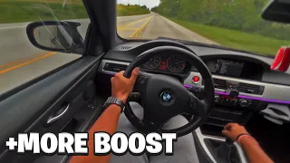 BMW 335i N55 (Manual) Full Straight Pipe POV Drive