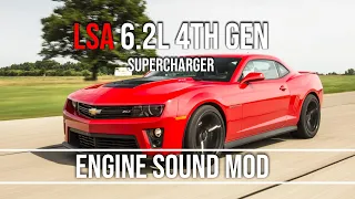 General Motors 2012 LSA 6.2L Supercharger Engine Sound Mod GTA 5