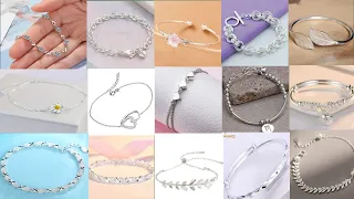 Silver bracelets designs 2021 for #girl | Beautiful designs of silver bracelets #silverbracelet