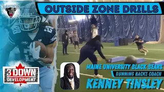 Outside Zone Running Back Drills