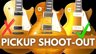 Gibson Les Paul Comparison (Humbucker, P90, or Mini?) IN STUDIO