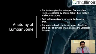 Dr. Neal Shah. Low Back Pain: Evaluation, Management and Perspectives