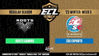 ECL Elite Winter '23 HIGHLIGHTS | ZSC Esports vs. Roots Gaming - NHL 23 EASHL 6s Gameplay