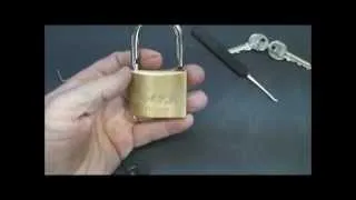 (21) CISA 220/50 Padlock with Spools SPP'd