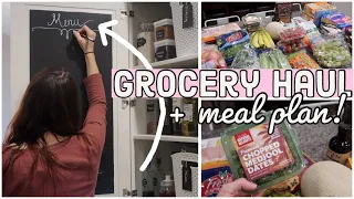 ⭐️ $250 GROCERY HAUL + MEAL PLAN for my BIG FAMILY! 💕