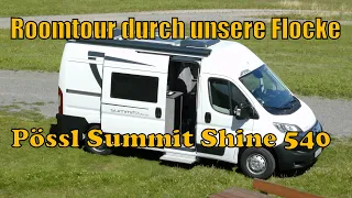 Pössl Summit Shine 540 - Roomtour durch unsere Flocke