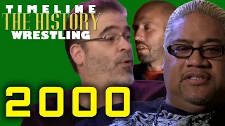 TIMELINE Wrestling | 2000 | Vince Russo (WCW), Rikishi (WWF), Justin Credible (ECW)