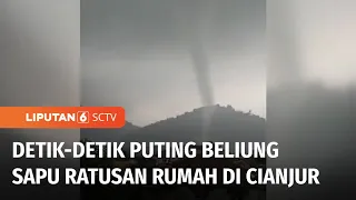 Ratusan Rumah di Cianjur Rusak Disapu Angin Puting Beliung | Liputan 6