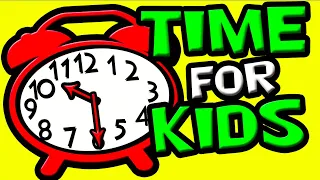 TELL TIME for Kids (By the Hour & Half Hour - Analog & Digital Clocks)