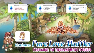 iRO SV.Chaos–Random 100 ea Costume Pure Love Muffler ♫–❤Exchange To Enchantment Stone❤สุ่มหีนนนนนนนน