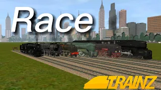 Trainz Driver2｜Which Steam locomotive is the fastest? (Race!)