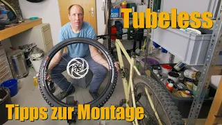 MTB tires - Tubeless mounting - Tips - E-Bike and mountain bikes - Schwalbe Magic Mary on DT Swiss