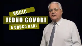 "Vučić jedno govori a drugo radi" - Milojko Pantić