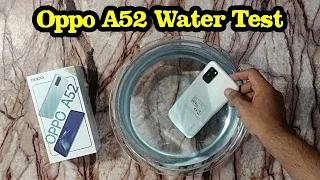 Oppo A52 - Water Test || Does it Survive???