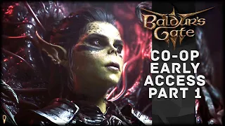 Return of the Fire Bros (Githyanki & Tiefling) - Baldur's Gate 3 CO-OP Early Access Gameplay Part 1