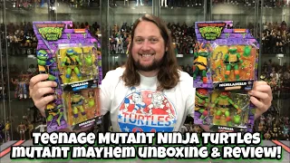 Playmates Teenage Mutant Ninja Turtles Mutant Mayhem Unboxing & Review!