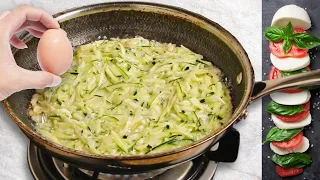 Just GRATE the Zucchini and add the EGGS! Easy ZUCCHINI OMELET