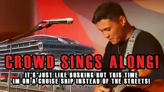 Singing VIVA LA VIDA on CRUISE SHIP!