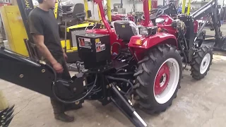 How to Install A Jinma Backhoe