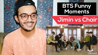 Reacting to The fight of jimin vs. his chair | Happy Birthday Jimin | BTS Reaction