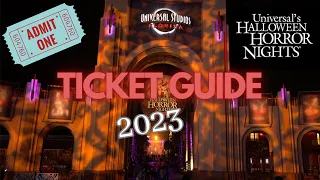 Ticket Guide for Halloween Horror Nights 2023 - Multi-Night, Scream Early and RIP Tours