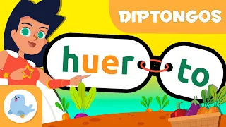 LOS DIPTONGOS 🦸‍♀️ GRAMÁTICA y ORTOGRAFÍA para niños 📝 Superlexia⭐ Episodio 9