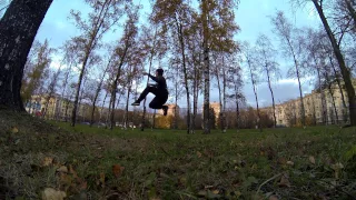 2x1 slackline training