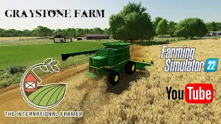 Replay With Live Chat! First time farming on GrayStone Farm Map  Farming Simulator 22 on PC