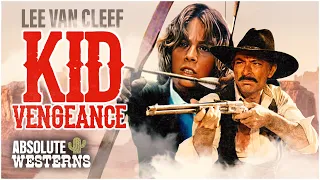 Iconic Lee Van Cleef Western Movie I Kid Vengeance (1977) I Absolute Westerns