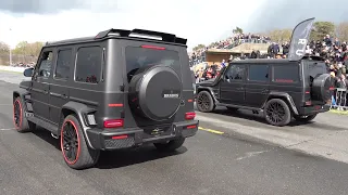 BRABUS 700 G63 AMG vs BRABUS 850 G63 AMG