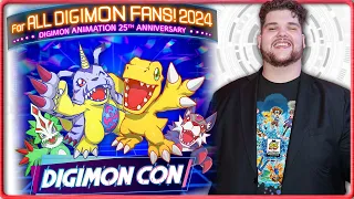 DIGIMON CON 2024! - LIVE REACTION!