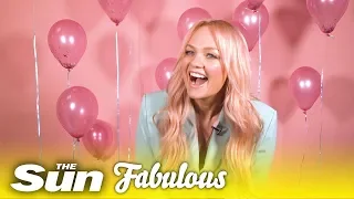 Spice Girls' Emma Bunton plays Popping The Question | Fabulous Magazine