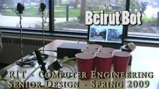 Beirut Bot (Beer Pong Robot) Targeting + Shooting