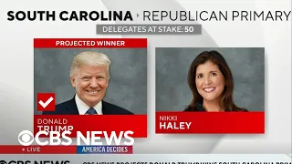 CBS News projects Trump wins South Carolina primary
