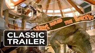 Jurassic Park Official Trailer #1 - Steven Spielberg Movie (1993) HD
