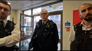Chaos at Peckham Job Centre. Tyrant Goes Nuts. Police get dismissed! #audit #fail #owned #metpolice