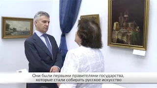 Артур Парфенчиков посетил музей ИЗО Карелии