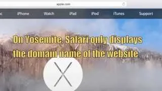 How to Show the Full Website URL in Safari for OS X Yosemite