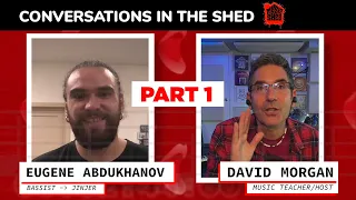 David Interviews Eugene from Jinjer | Conversations In The Shed #1a