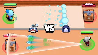 GALE vs CROW | 1vs1 | 28 Tests | Best Brawler in Brawl Stars?