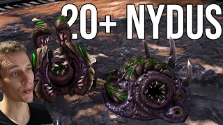 The ULTIMATE Nydus Worms | Beating Grandmasters With Stupid Stuff ( StarCraft 2)