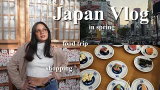 JAPAN VLOG | spring days, food trip & shopping + haul 🌸