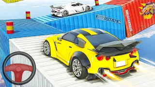 Extreme Stunt Car Simulator 24 - Superhero Car Race Challenge - Android GamePlay #2